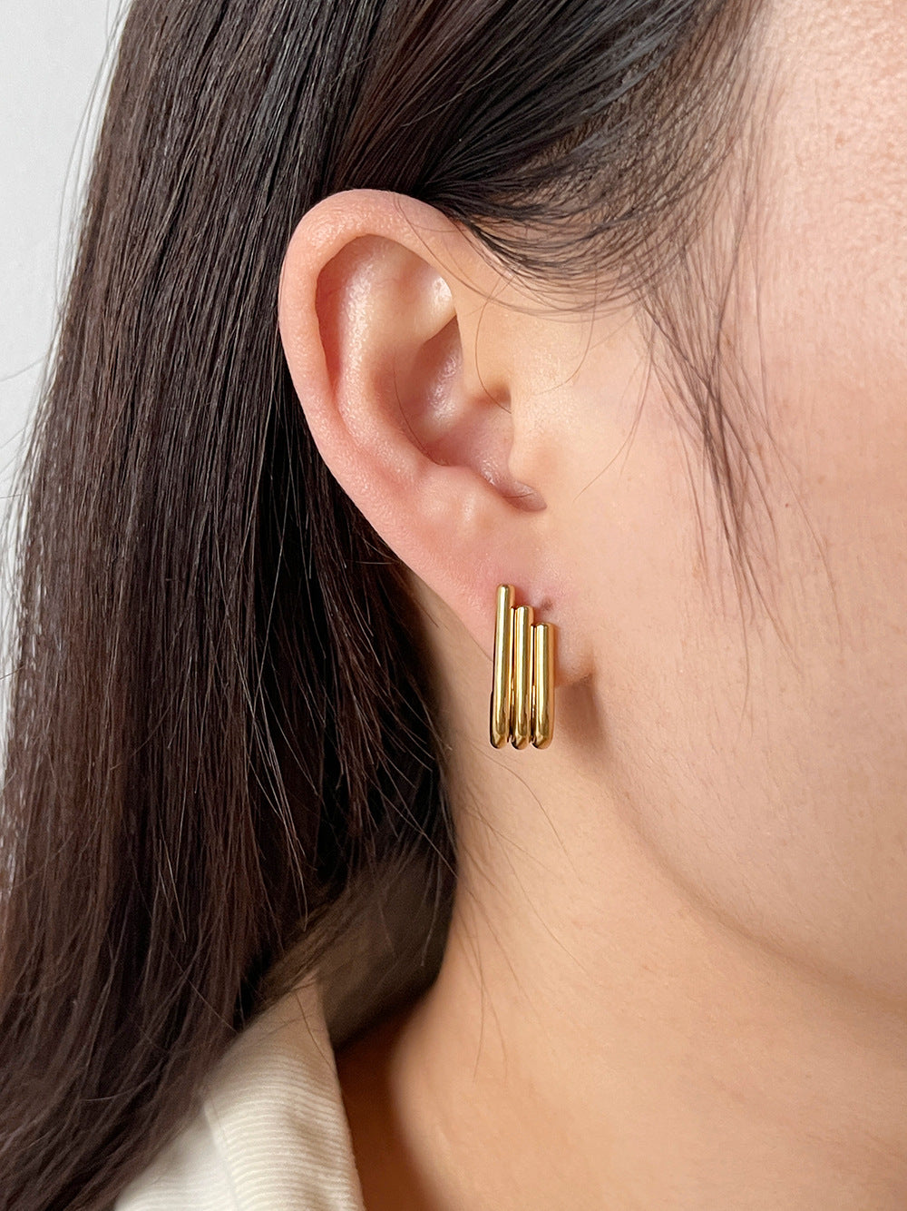 Petite Perfection: Little Wing Stainless Steel Earrings for Women