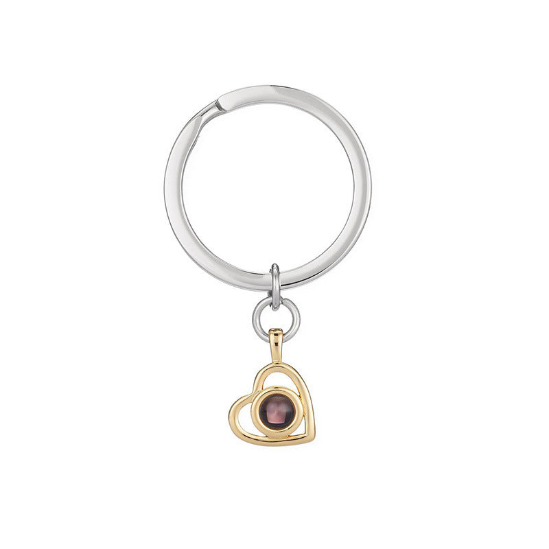 Customized Color Photo Projection Necklace