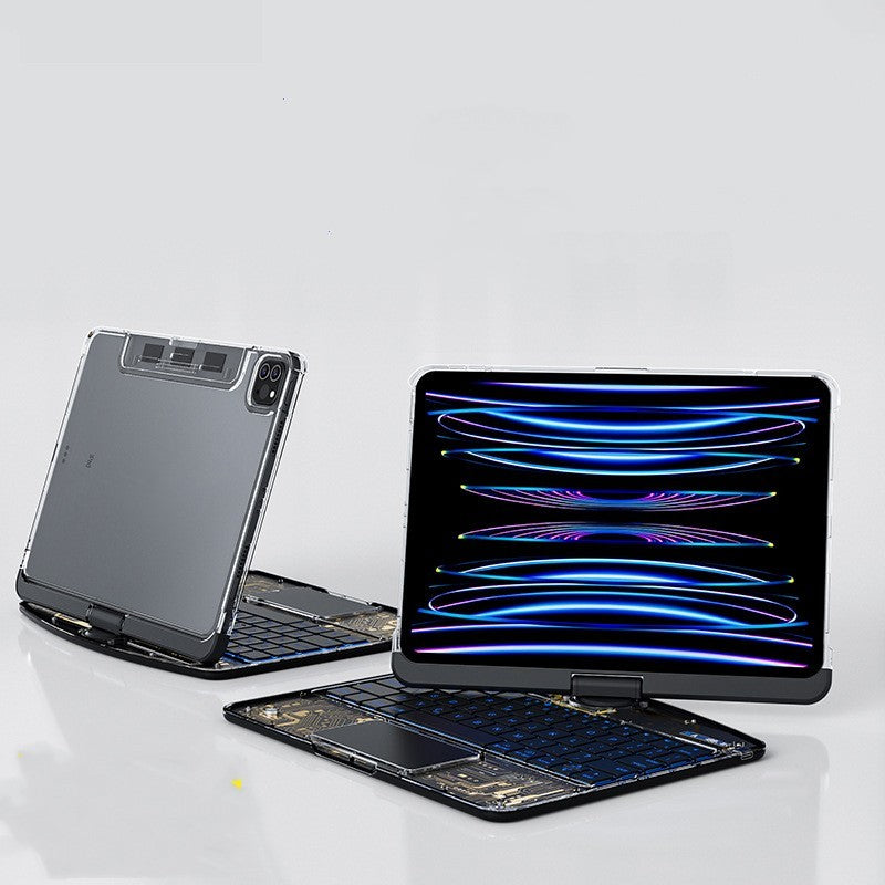 EkomSmart™: 2024 Latest 360° Swivel Protective Wireless Keyboard Case