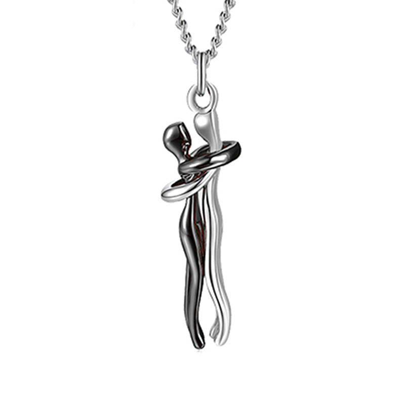 Hug of Affection: Couples Necklace