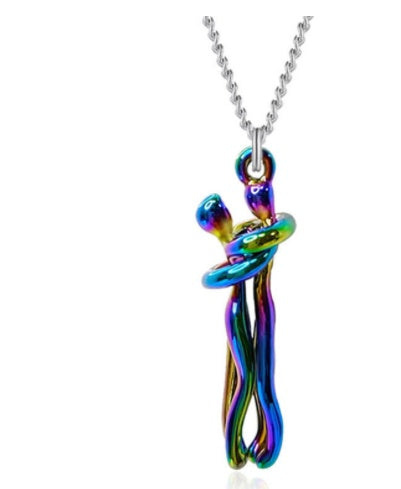 Hug of Affection: Couples Necklace