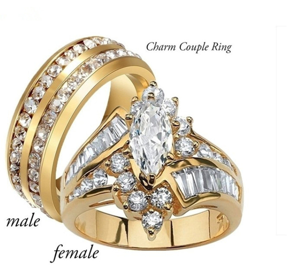 Everlast Duo: Stainless Steel Couple Rings
