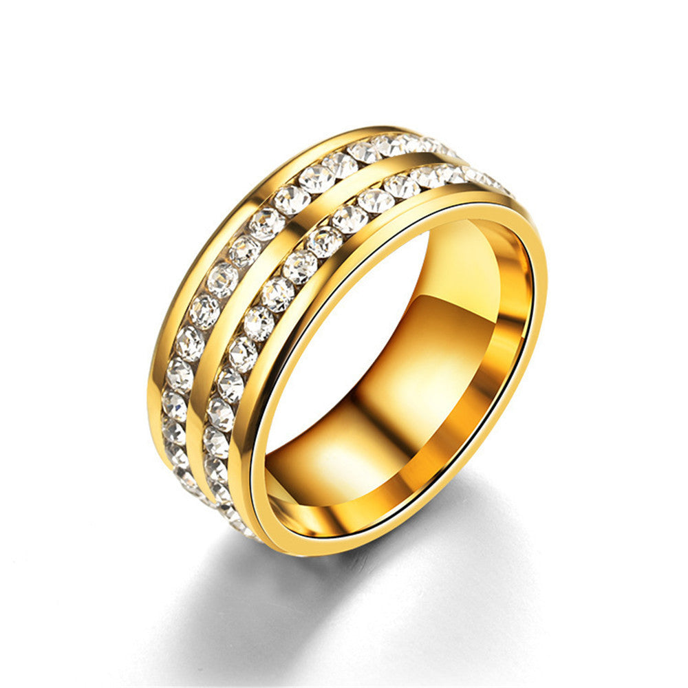 Everlast Duo: Stainless Steel Couple Rings