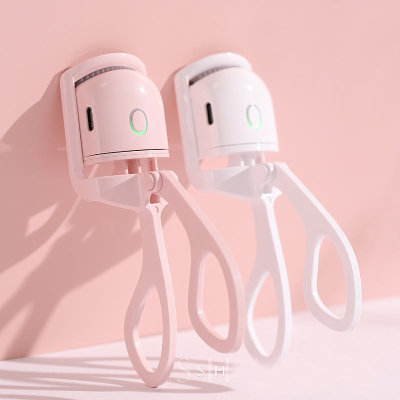 Radiant Curl: Rechargeable Electric Heated Eyelash Curler for Long-Lasting Curls