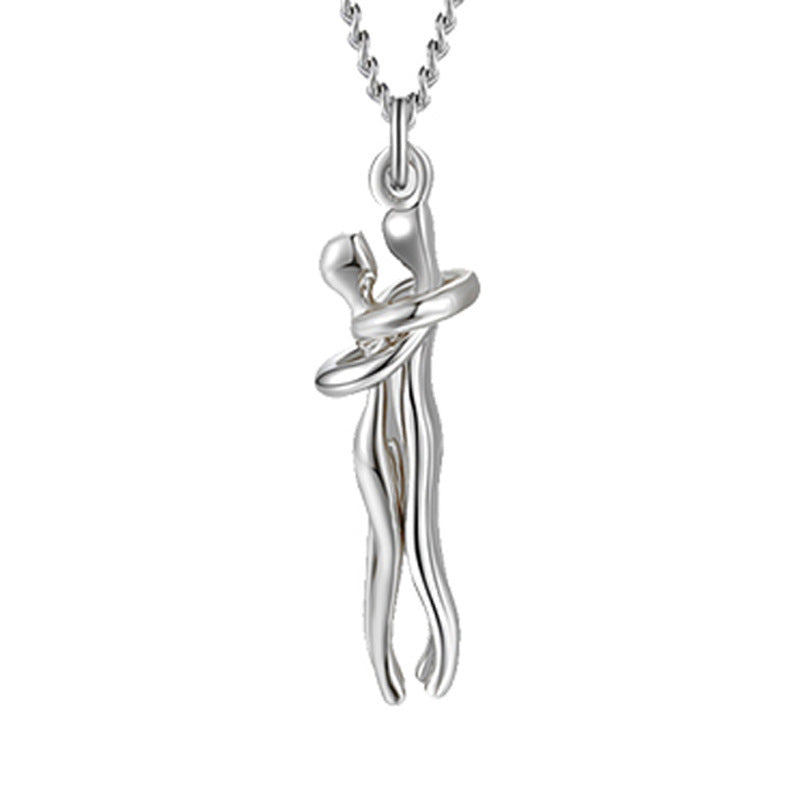 Hug of Affection: Couples Necklace