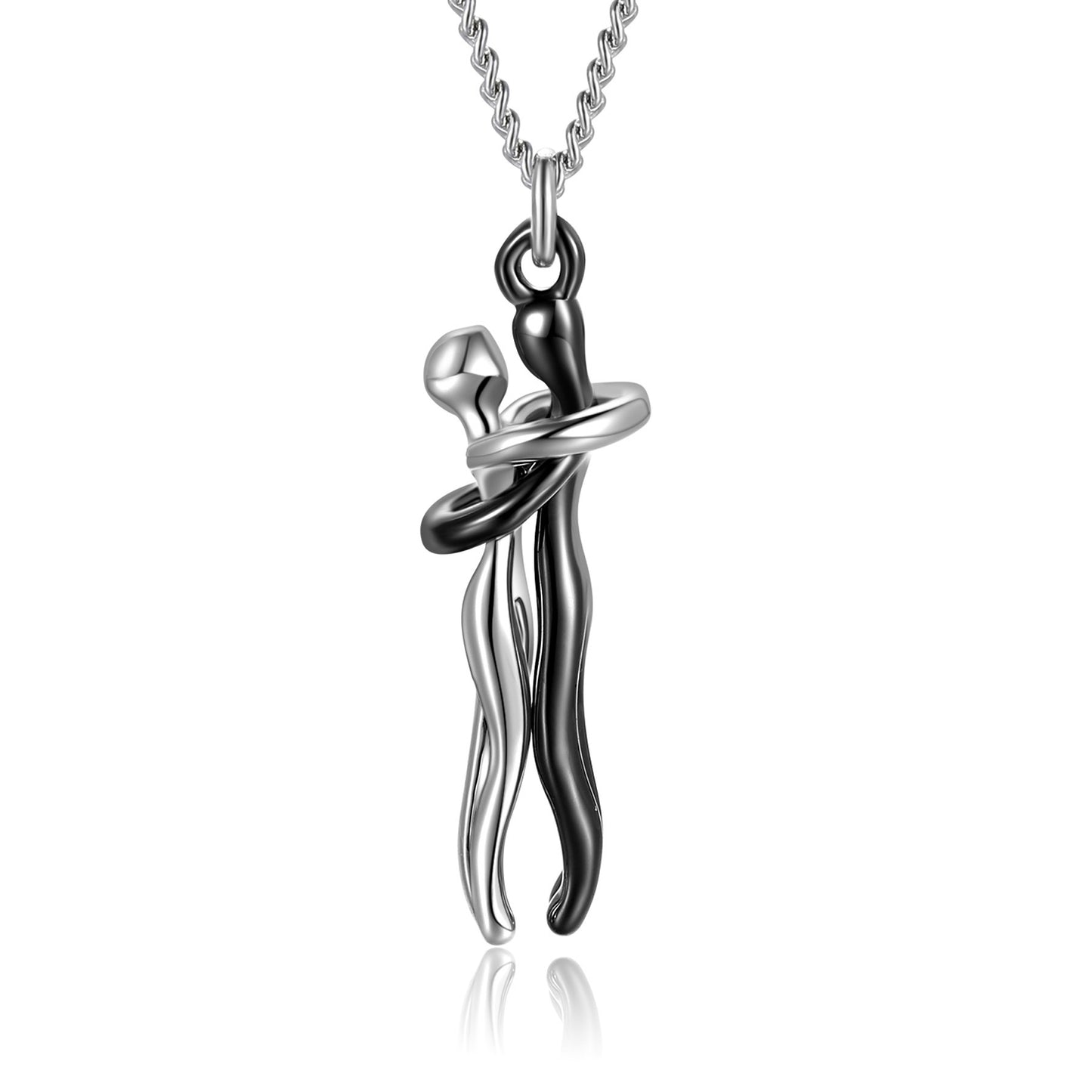 Hug of Affection: Couples Necklace