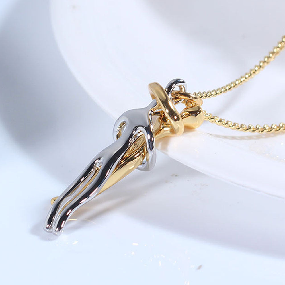 Hug of Affection: Couples Necklace