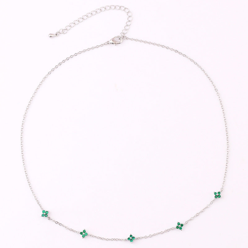 Blue Blossom: Ins Style Fashion Necklace for Spring and Summer Beach Vacations