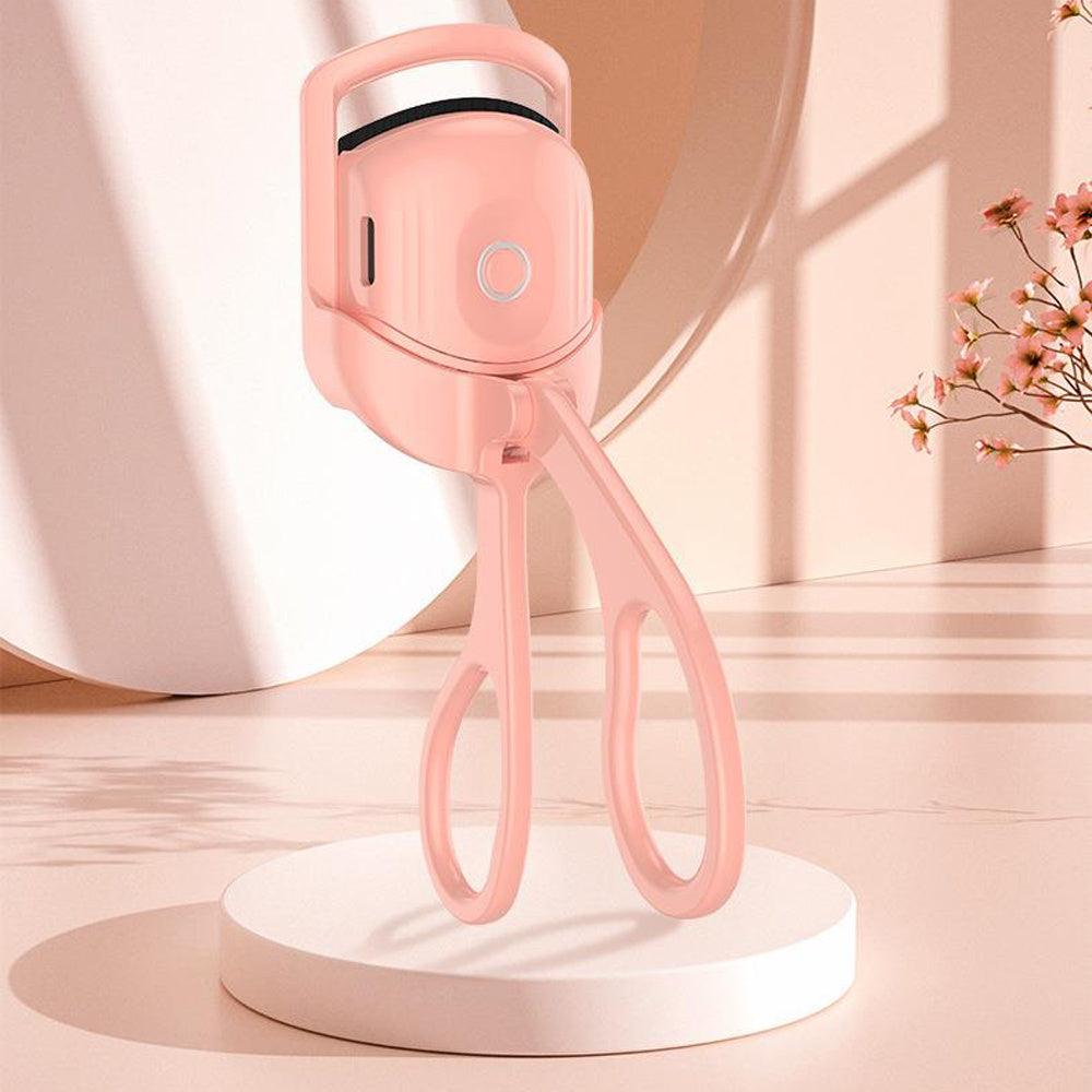 Radiant Curl: Rechargeable Electric Heated Eyelash Curler for Long-Lasting Curls