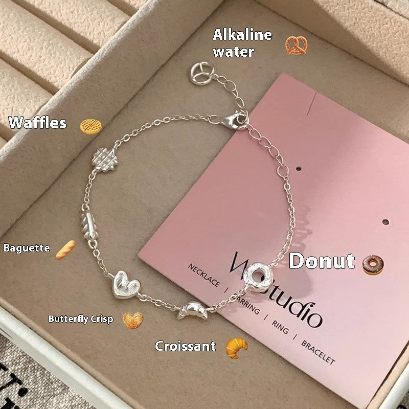 Bread Head Charm: Sweet and Cute Bracelet for Women