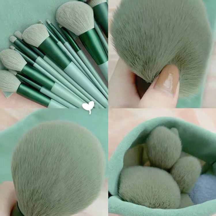 GlamEssentials: 13-Piece Makeup Brush Set for Flawless Beauty Application