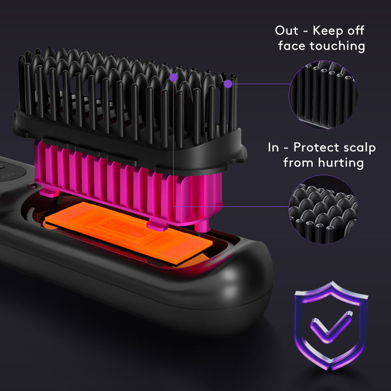 VersaStyle: Wireless 2-in-1 Hair Straightener and Curler