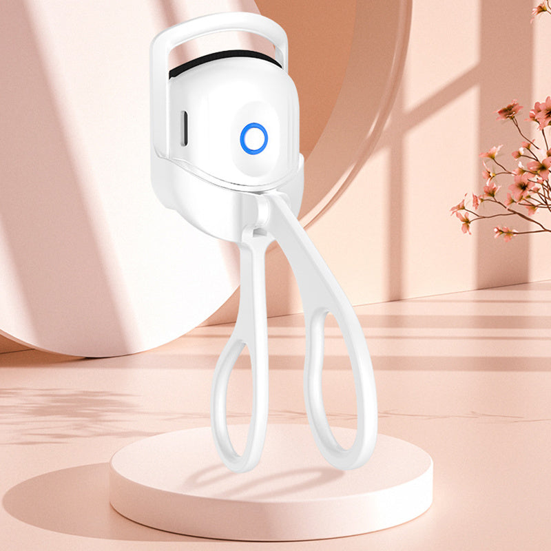 Radiant Curl: Rechargeable Electric Heated Eyelash Curler for Long-Lasting Curls