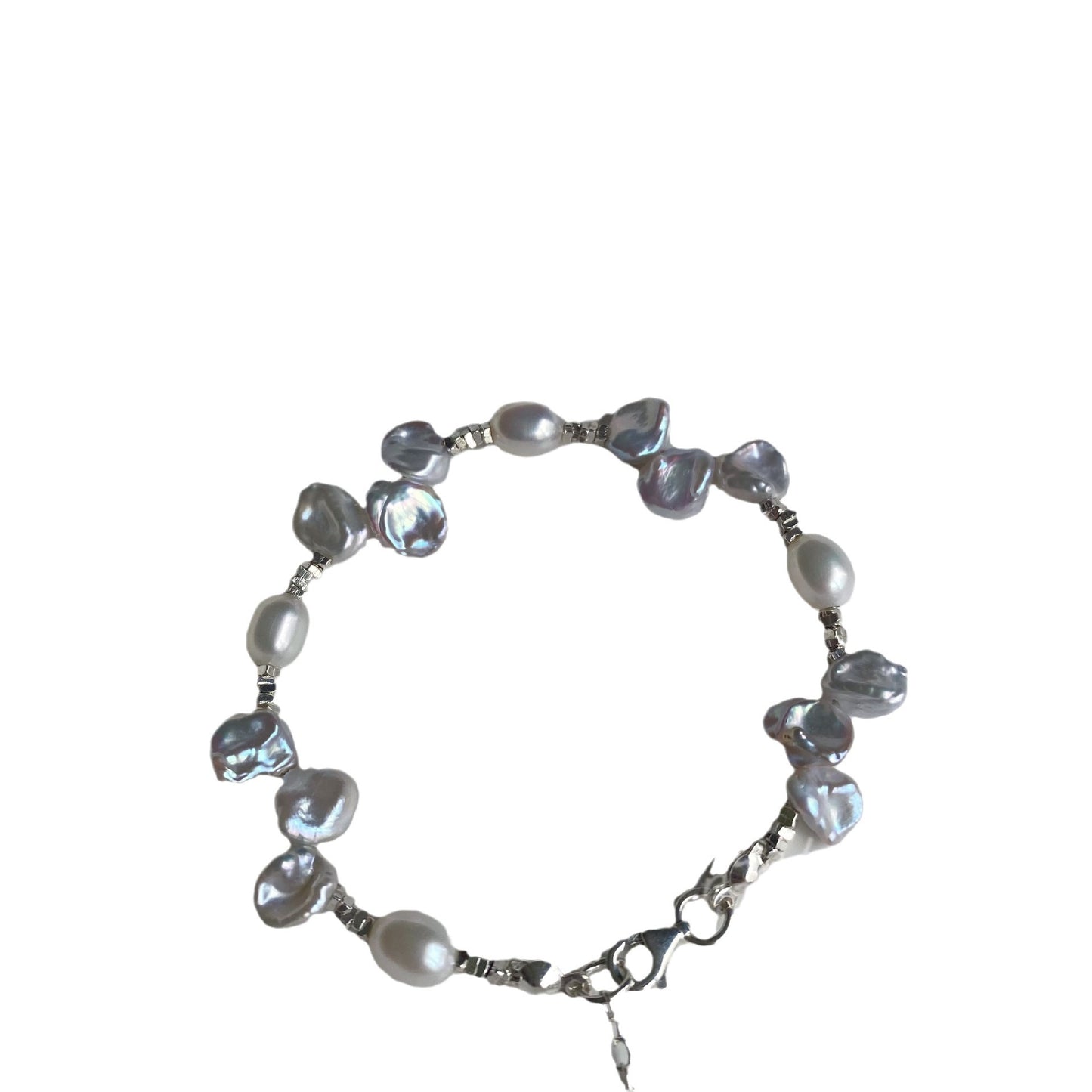 Pearl Flutter: Women's Butterfly Necklace and Bracelet Set