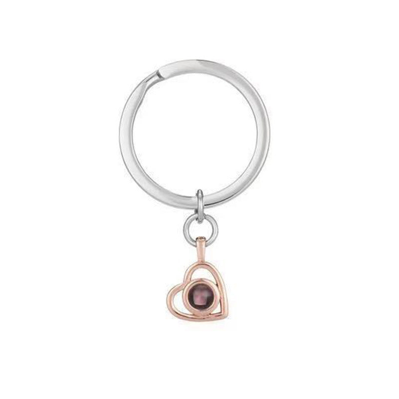 Customized Color Photo Projection Necklace