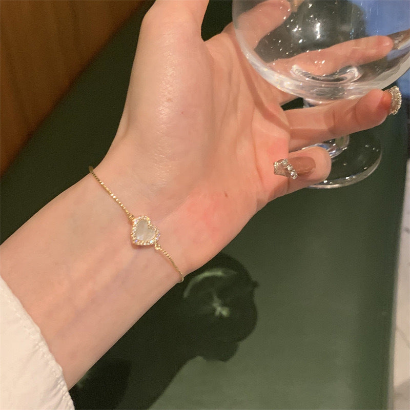 Shine Bright: Adjustable Zircon Pull Bracelet - Your Perfect Ornament