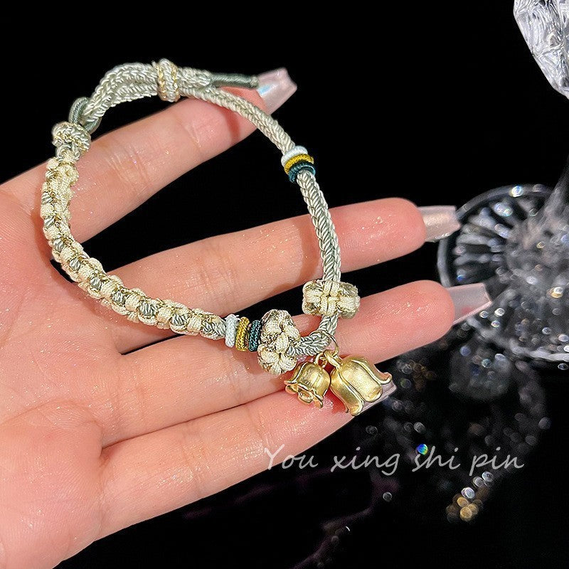 Dual Circle Delight: Exquisite Beaded Bracelet for a Unique Touch