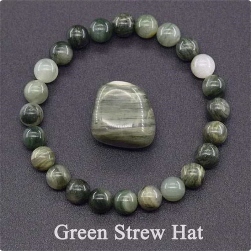Earthly Elegance: Natural Stone Tiger Eye Beaded Yoga Bracelet for Men and Women