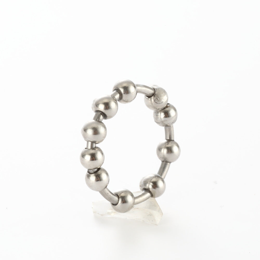 Meditation Ring: Rotating Beads for Decompression and Anti-Anxiety