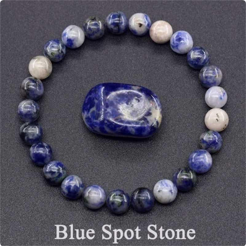 Earthly Elegance: Natural Stone Tiger Eye Beaded Yoga Bracelet for Men and Women