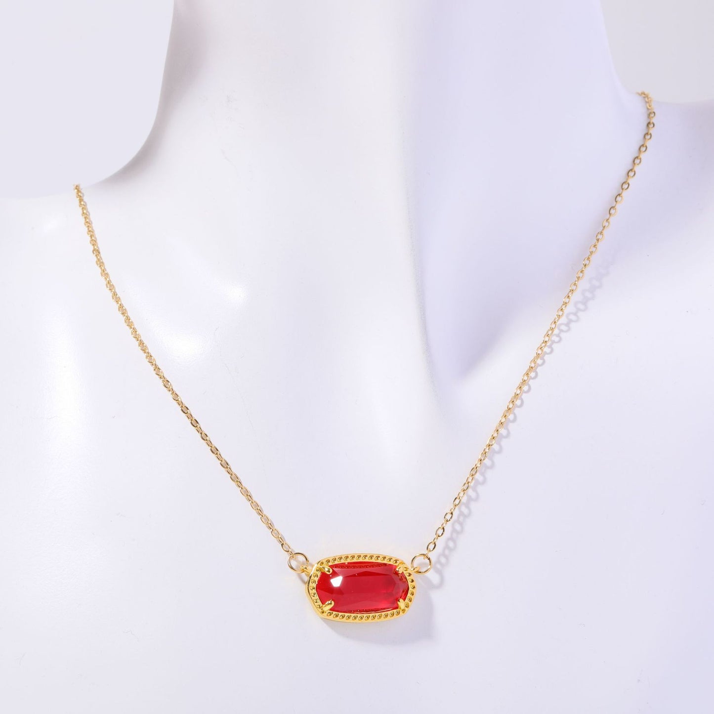 Zodiac Gems: Natural Stone Necklace featuring 12 Birthstones