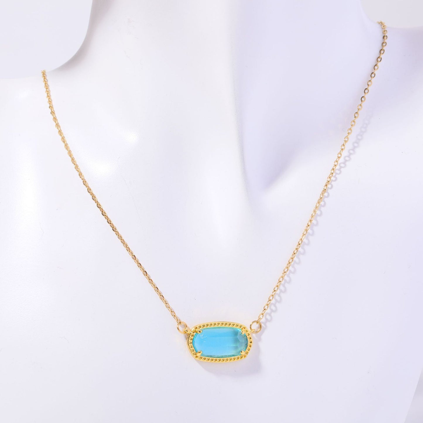 Zodiac Gems: Natural Stone Necklace featuring 12 Birthstones