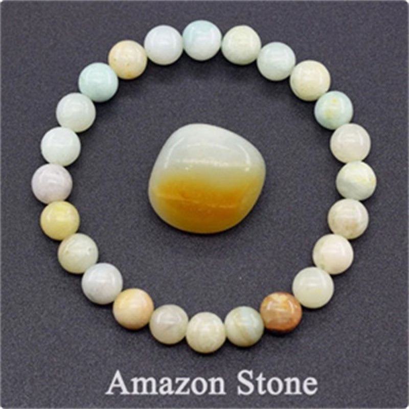 Earthly Elegance: Natural Stone Tiger Eye Beaded Yoga Bracelet for Men and Women