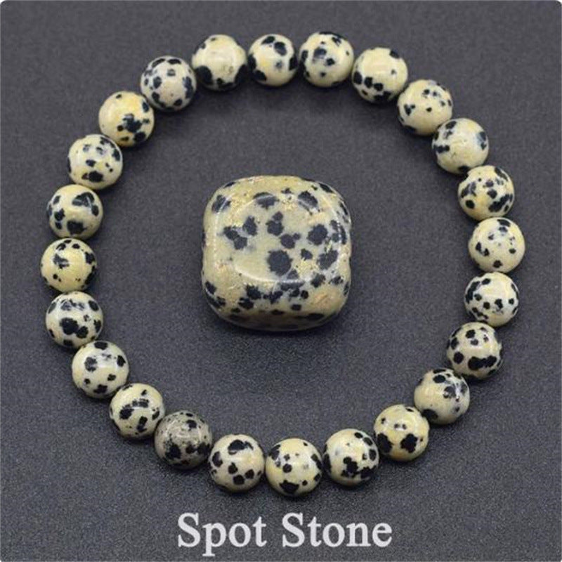Earthly Elegance: Natural Stone Tiger Eye Beaded Yoga Bracelet for Men and Women