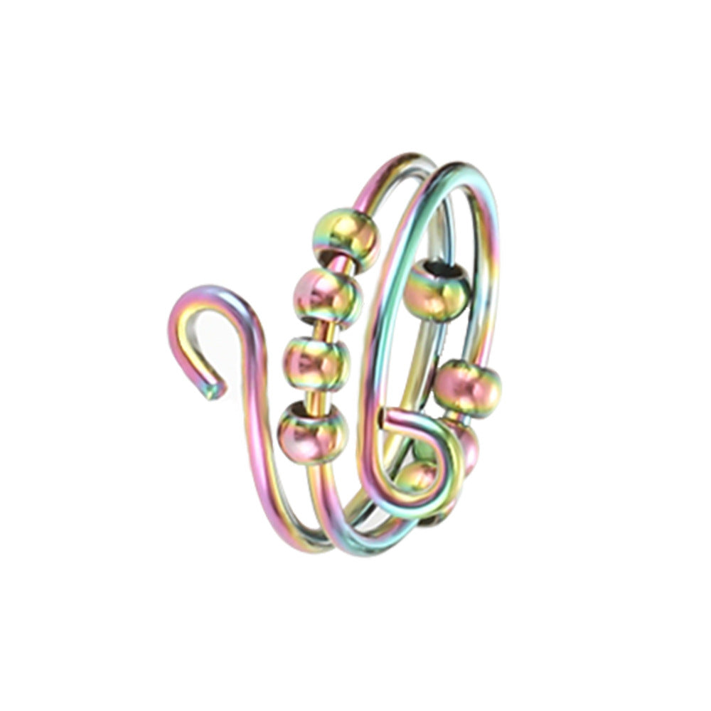Rotating Bead Multi-Layer Decompression Ring