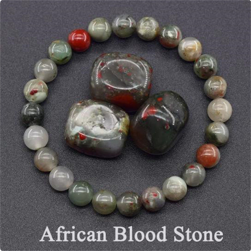 Earthly Elegance: Natural Stone Tiger Eye Beaded Yoga Bracelet for Men and Women