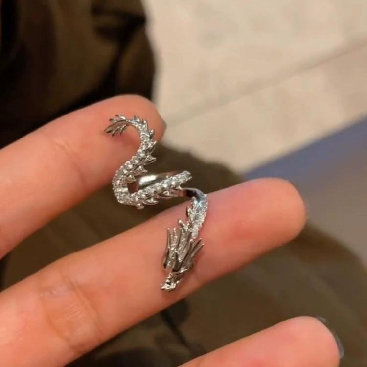 Dragon Dreams: Sweet and Cool Ear Clip with a Special-Interest Design