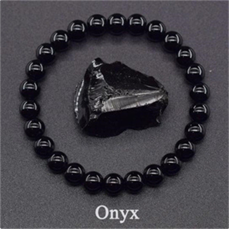 Earthly Elegance: Natural Stone Tiger Eye Beaded Yoga Bracelet for Men and Women