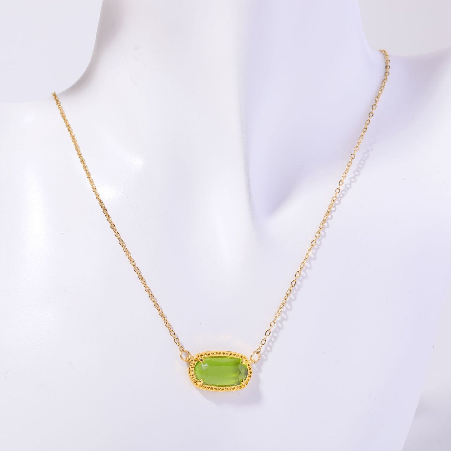 Zodiac Gems: Natural Stone Necklace featuring 12 Birthstones
