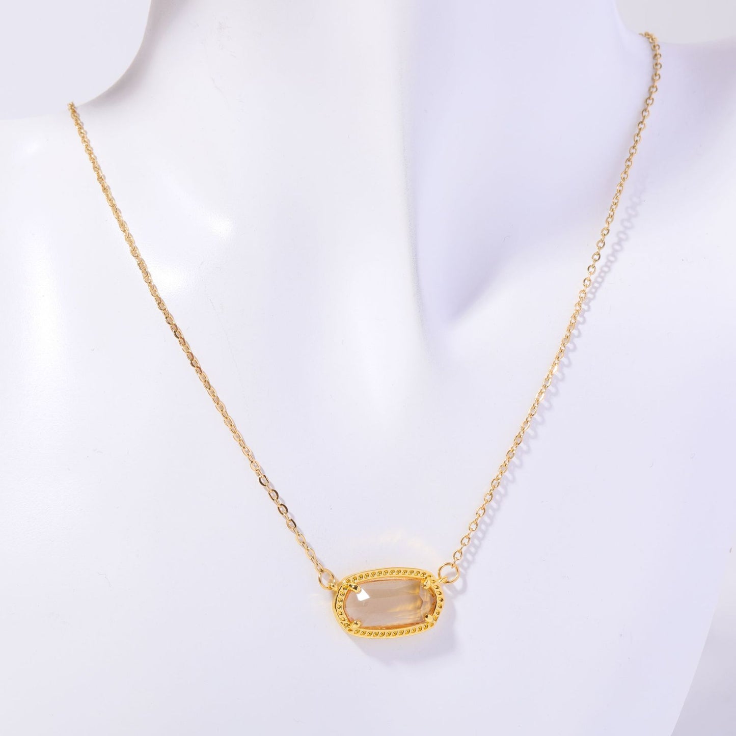 Zodiac Gems: Natural Stone Necklace featuring 12 Birthstones