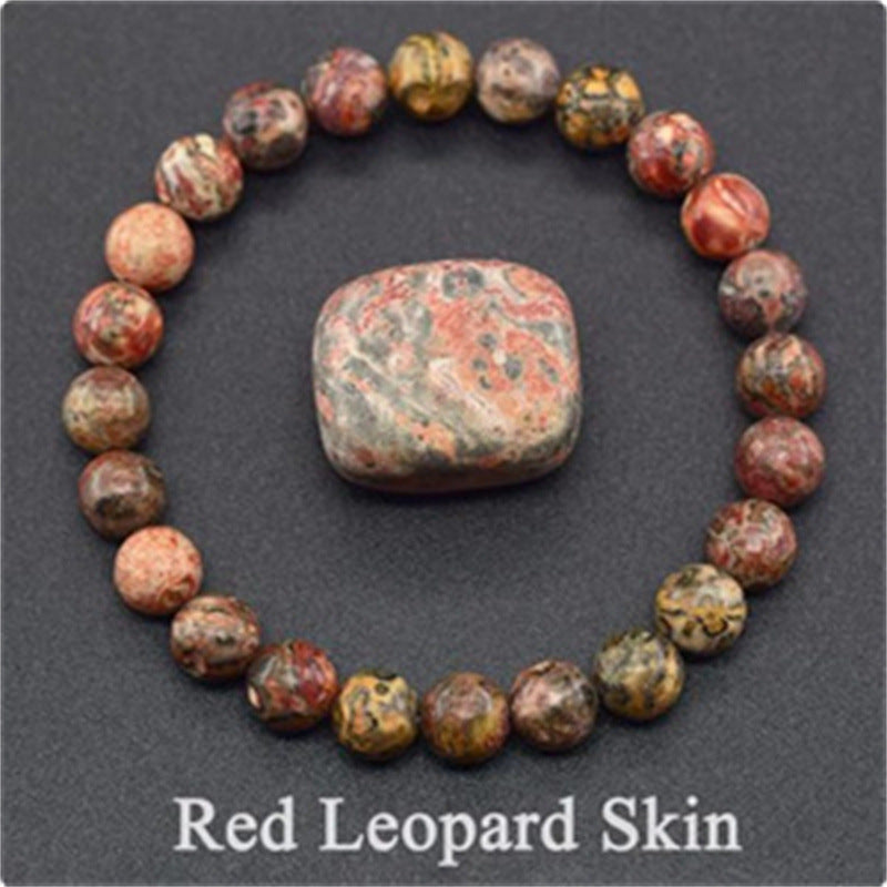 Earthly Elegance: Natural Stone Tiger Eye Beaded Yoga Bracelet for Men and Women
