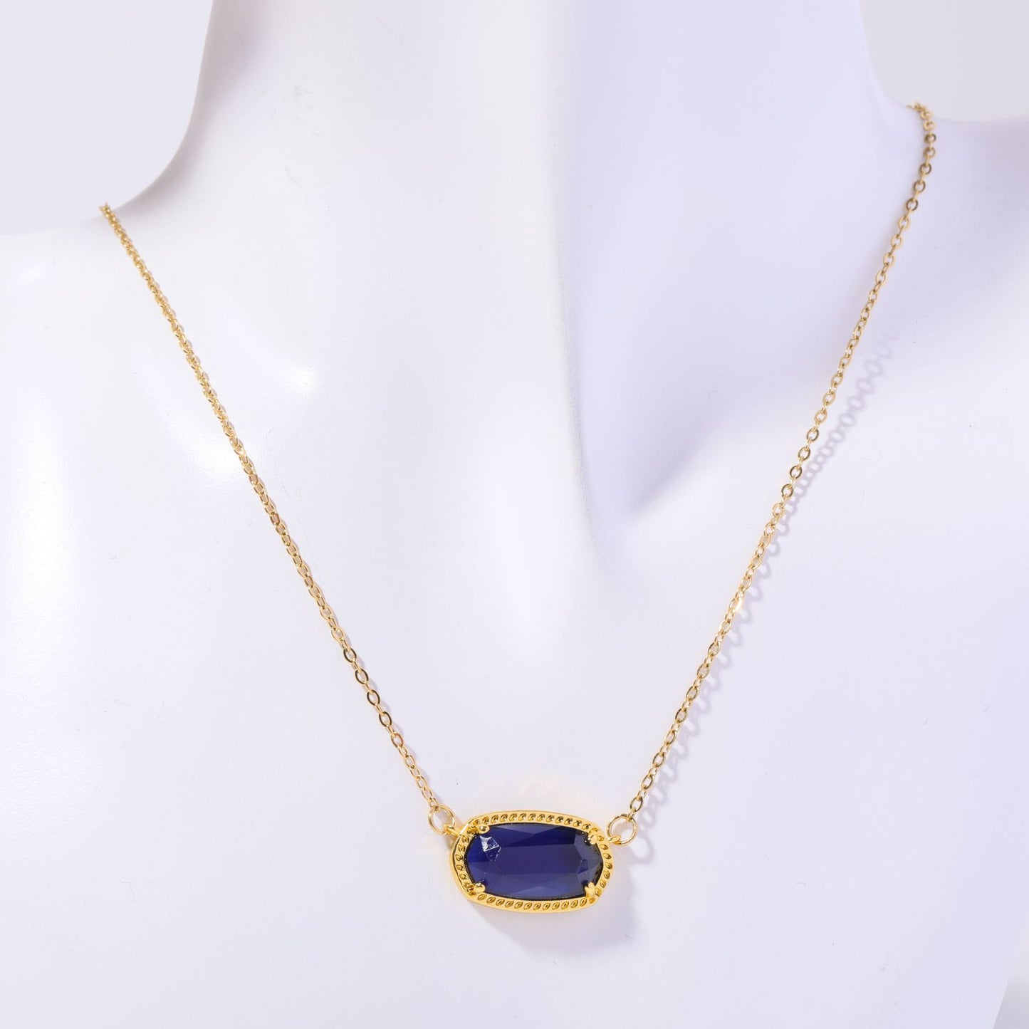 Zodiac Gems: Natural Stone Necklace featuring 12 Birthstones