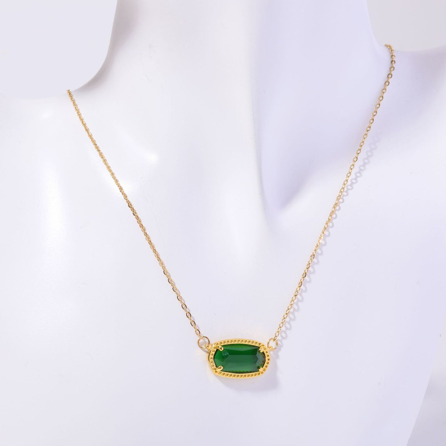 Zodiac Gems: Natural Stone Necklace featuring 12 Birthstones