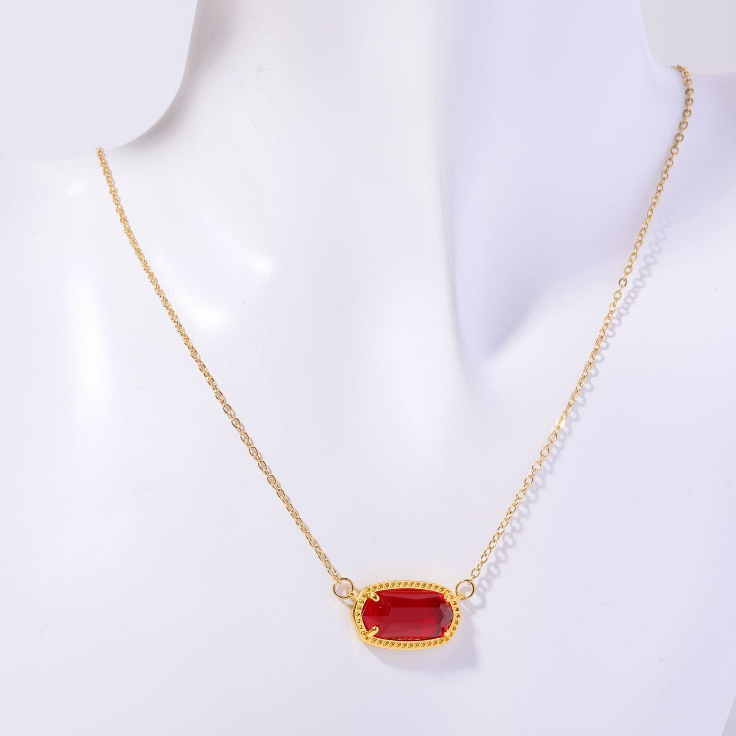 Zodiac Gems: Natural Stone Necklace featuring 12 Birthstones