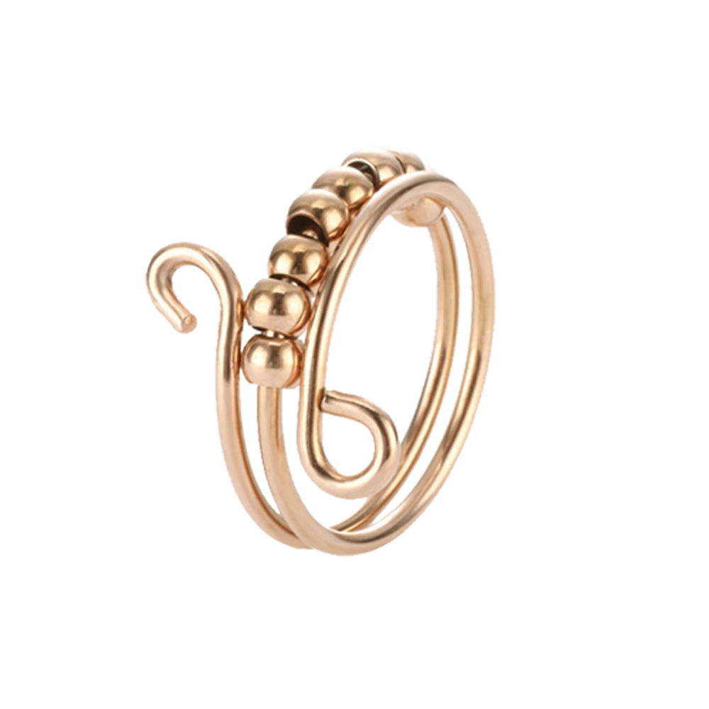 Rotating Bead Multi-Layer Decompression Ring