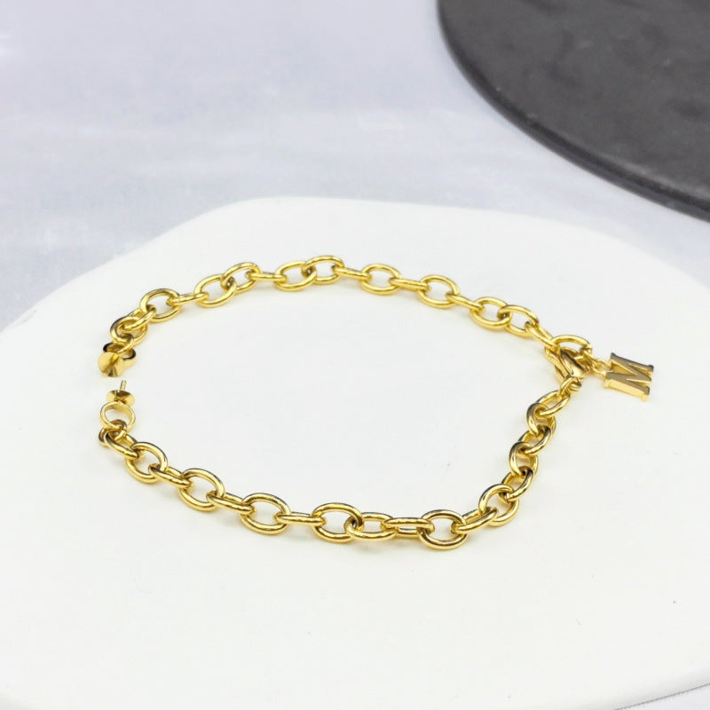 Pearl Perfection: Titanium Steel DIY Bracelet Holder for Custom Accessories