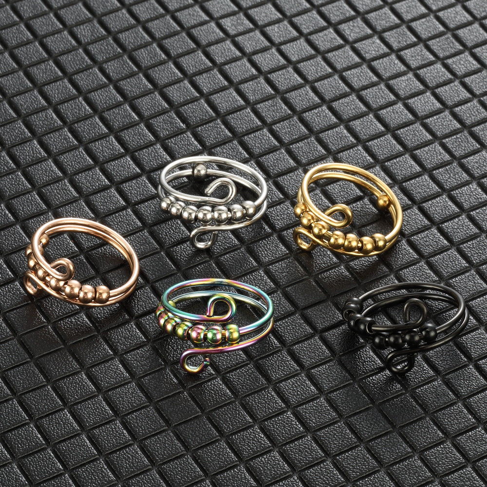 Rotating Bead Multi-Layer Decompression Ring
