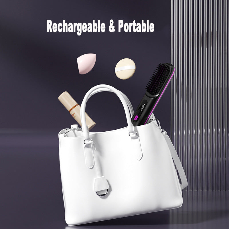 VersaStyle: Wireless 2-in-1 Hair Straightener and Curler