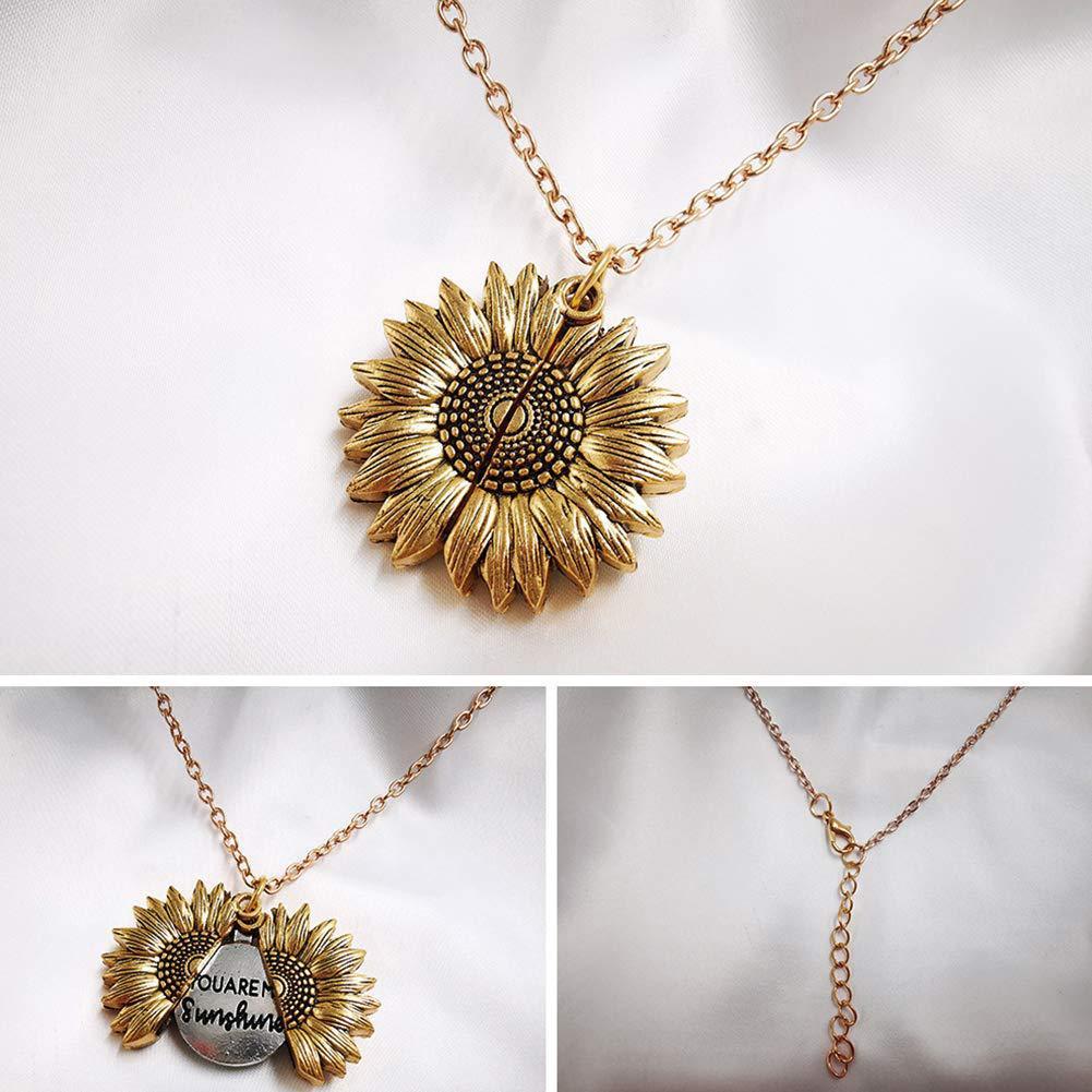 Sunshine Bloom: Sunflower Necklace