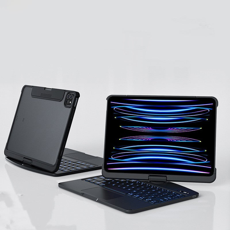 EkomSmart™: 2024 Latest 360° Swivel Protective Wireless Keyboard Case