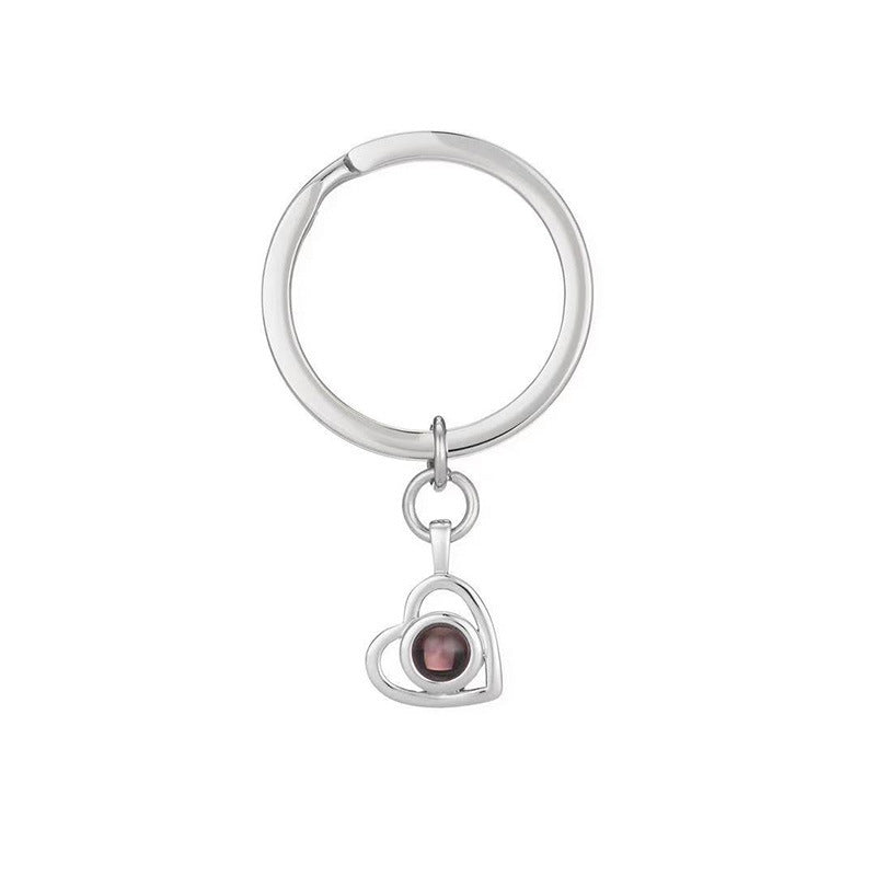 Customized Color Photo Projection Necklace