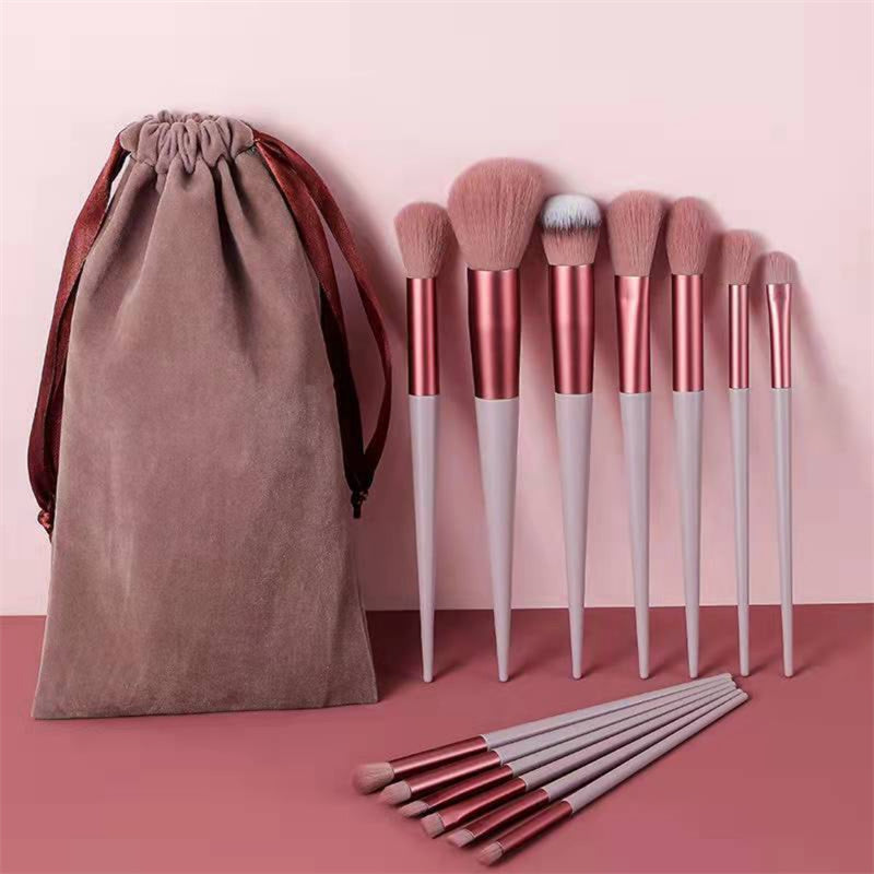 GlamEssentials: 13-Piece Makeup Brush Set for Flawless Beauty Application