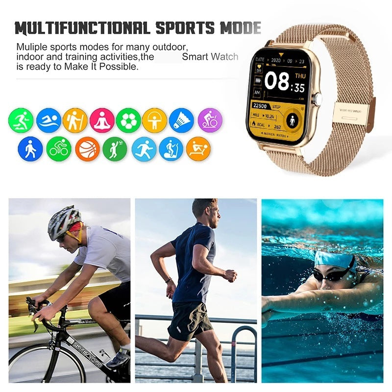 Y13 Smart Watch: Pedometer, Heart Rate Monitoring, Bluetooth Calling