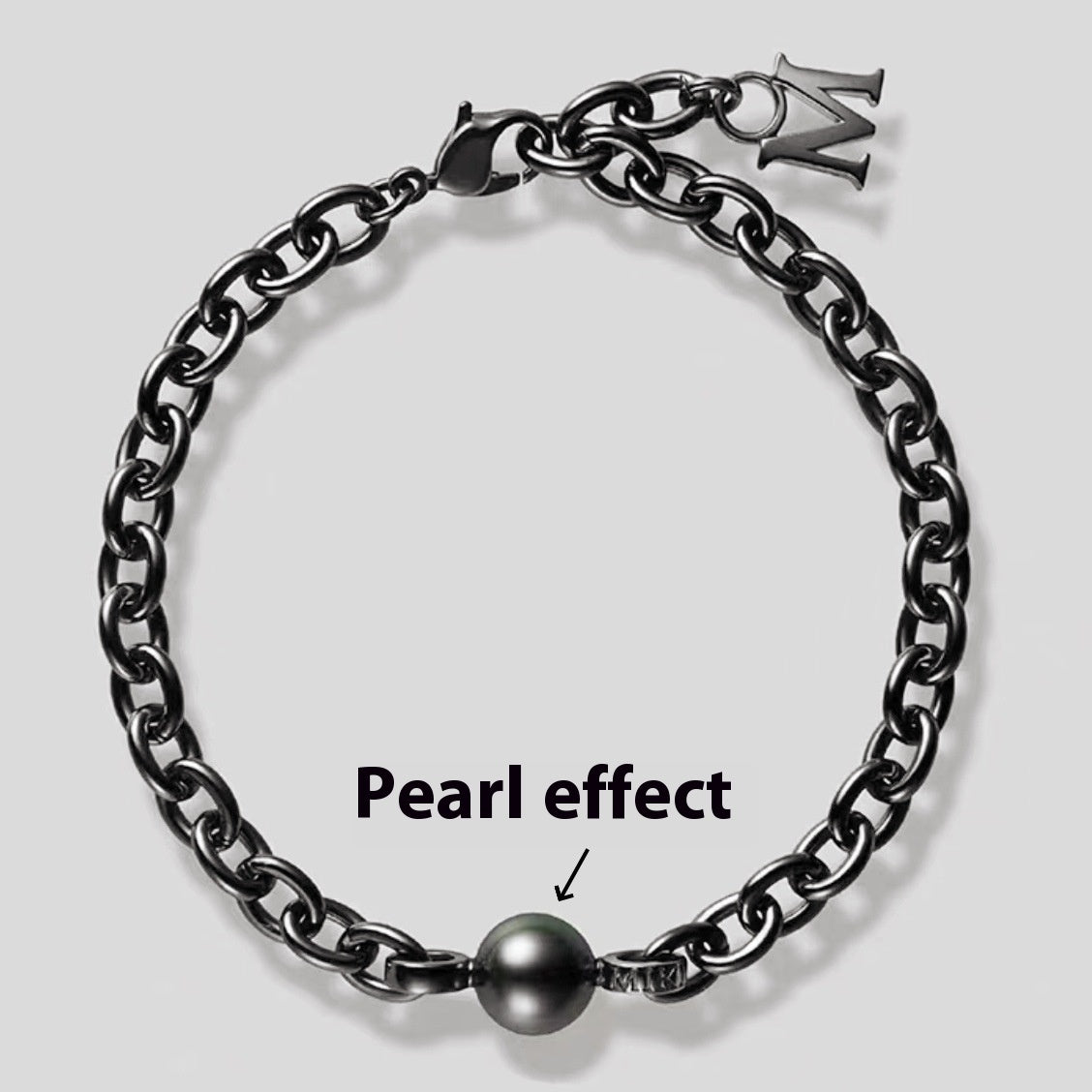 Pearl Perfection: Titanium Steel DIY Bracelet Holder for Custom Accessories