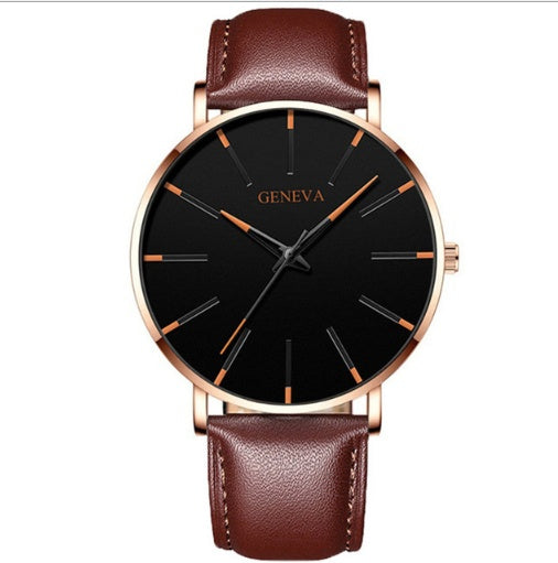 Mesh Majesty: Quartz Watch with Mesh Strap