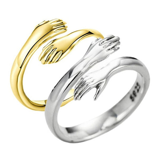 Hug Ring: Adjustable Jewelry for Effortless Elegance (925 Silver)